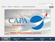 Tablet Screenshot of flycapa.org